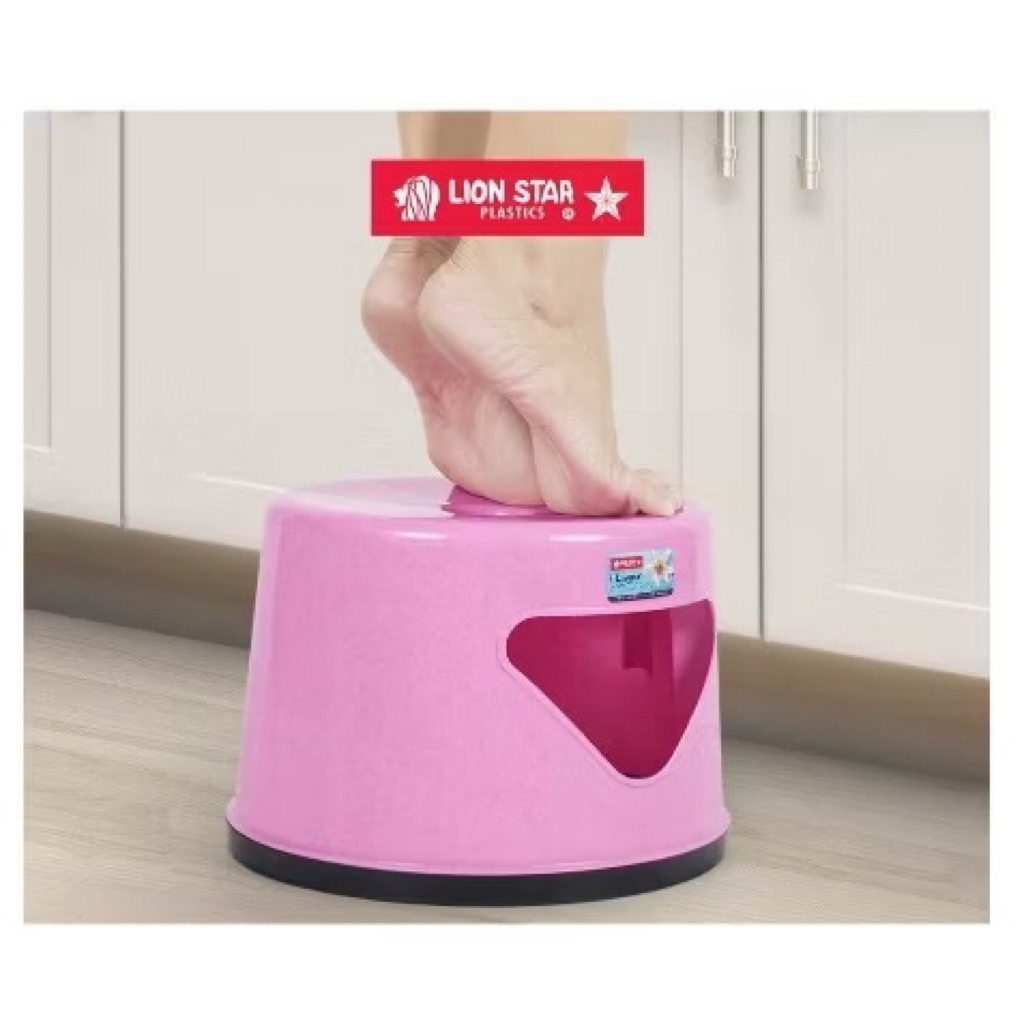Dingklik LION STAR Kotak Bulat Kursi Jongkok Lion Star Bulat Kotak / Bangku Jongkok Plastik / Kursi 
