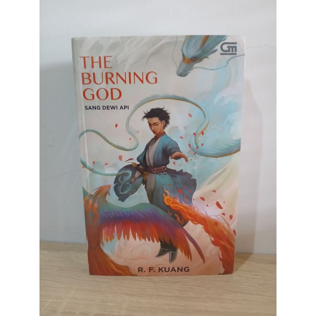 Preloved novel The Burning God (sealed)