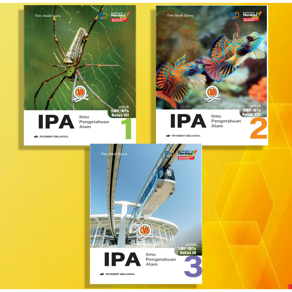 [Penerbit Erlangga] IPA SMP/MTS KELAS 7, 8 & 9 REVISI PENDALAMAN MATERI original