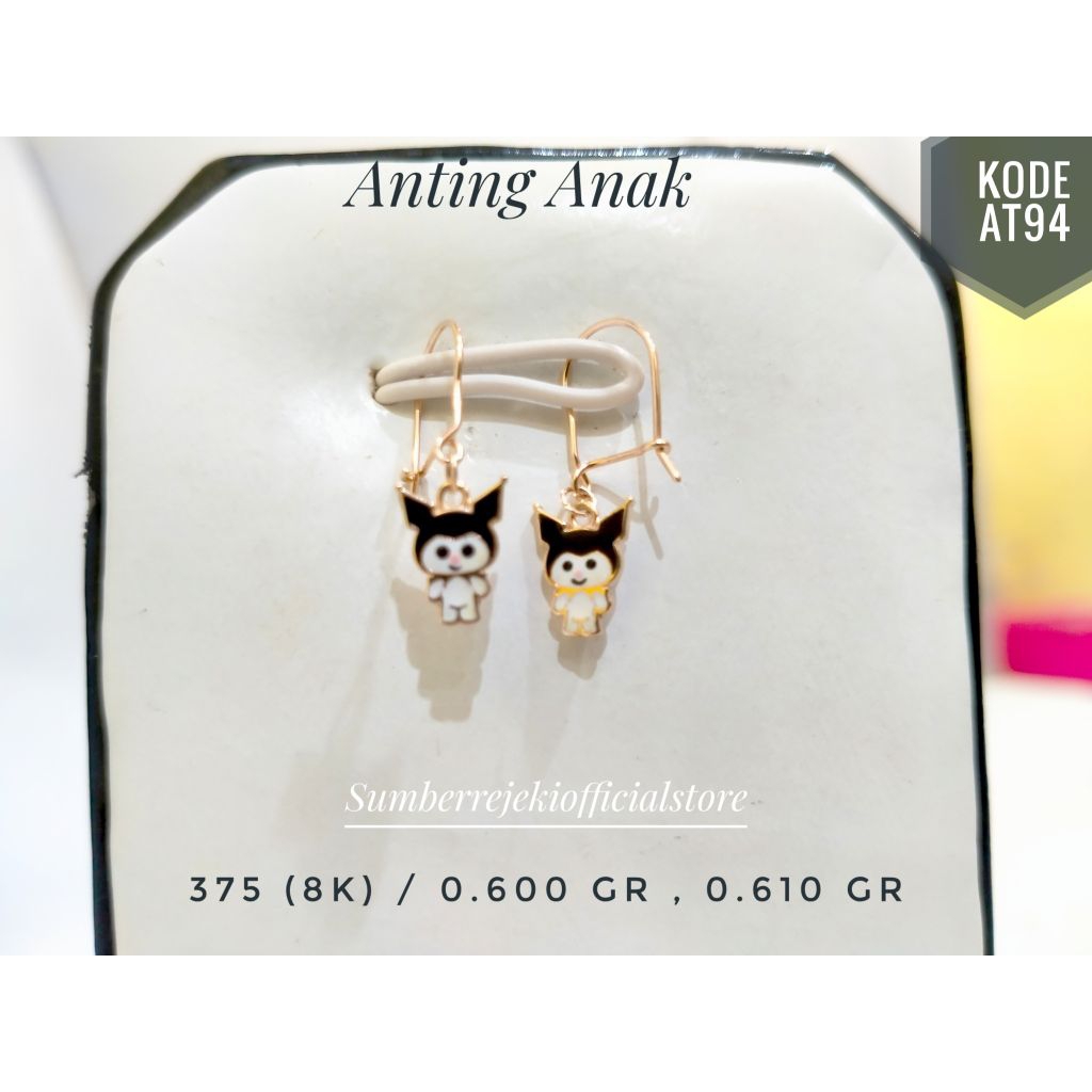 Xn7* anting / anting anak / anak anak 375 / anting anak 8k /anting anak emas /anting anak emas 375 /