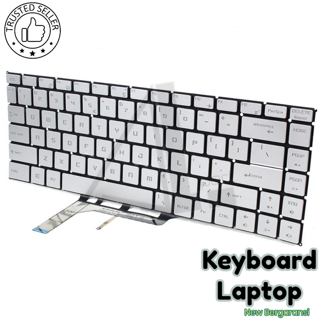 Laptop Keyboard MSI GF63 Thin 9SC MSI GF63 MSI GF63 8RC Keyboard Laptop ,BACKLIGHT. NEW BERGARANSI