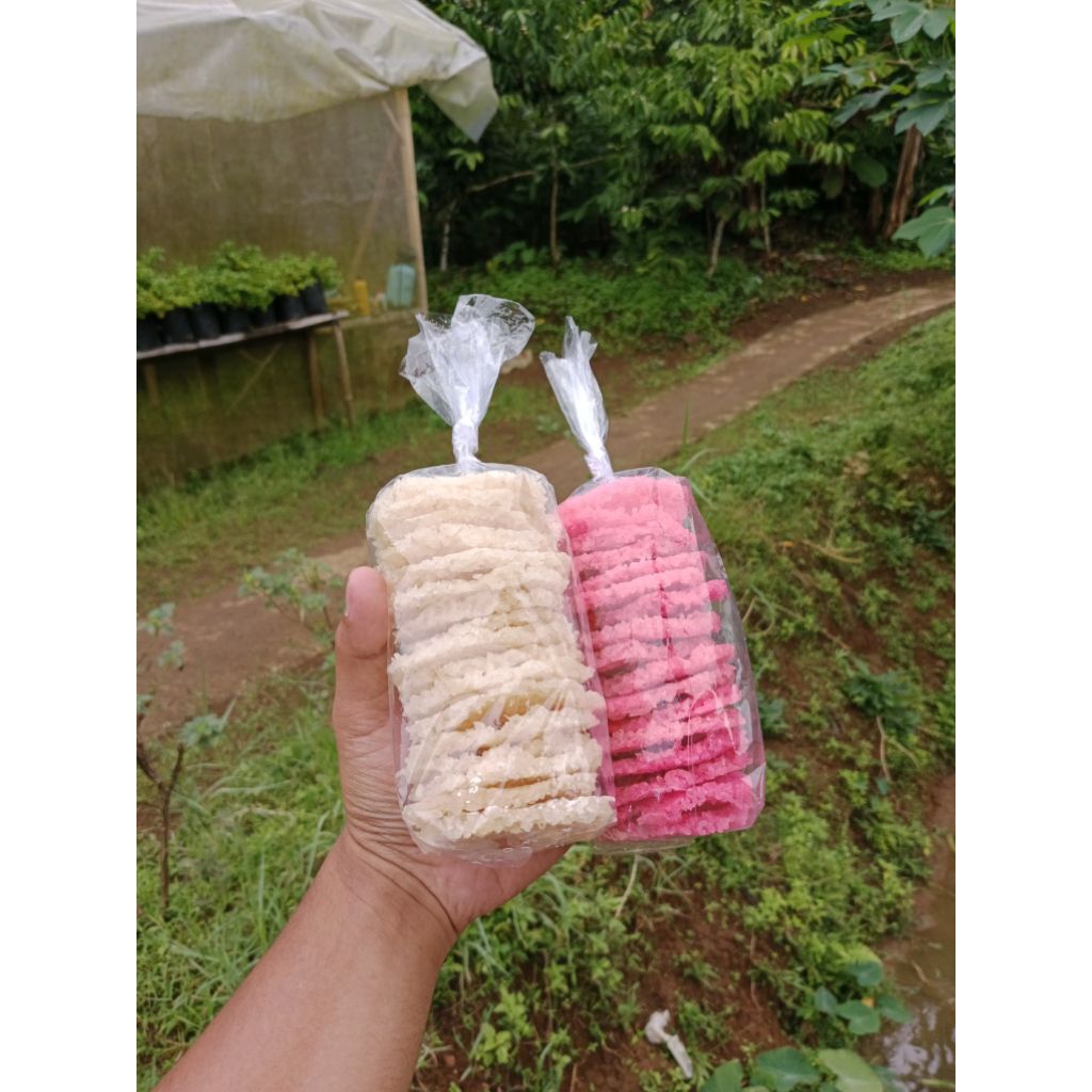 (17 KEPING) RENGGINANG MENTAH GURIH - RENGGINANG SINGKONG MENTAH - RENGGINANG MENTAH - RENGGINANG SI