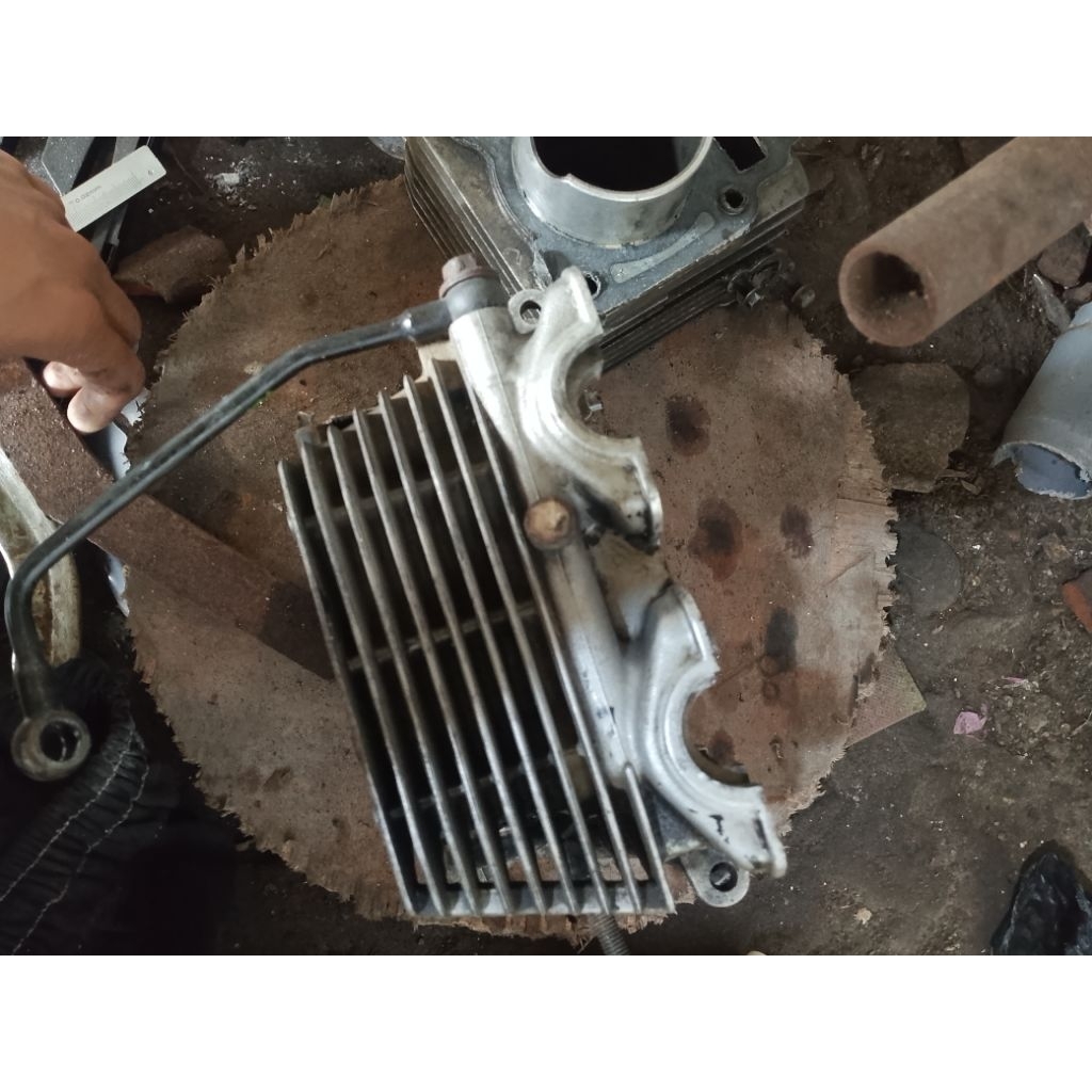Blokkop head boring satria Fu karbu original copotan