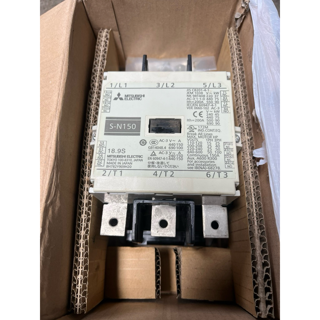 Contactor SN150 Original Mitsubishi 200a