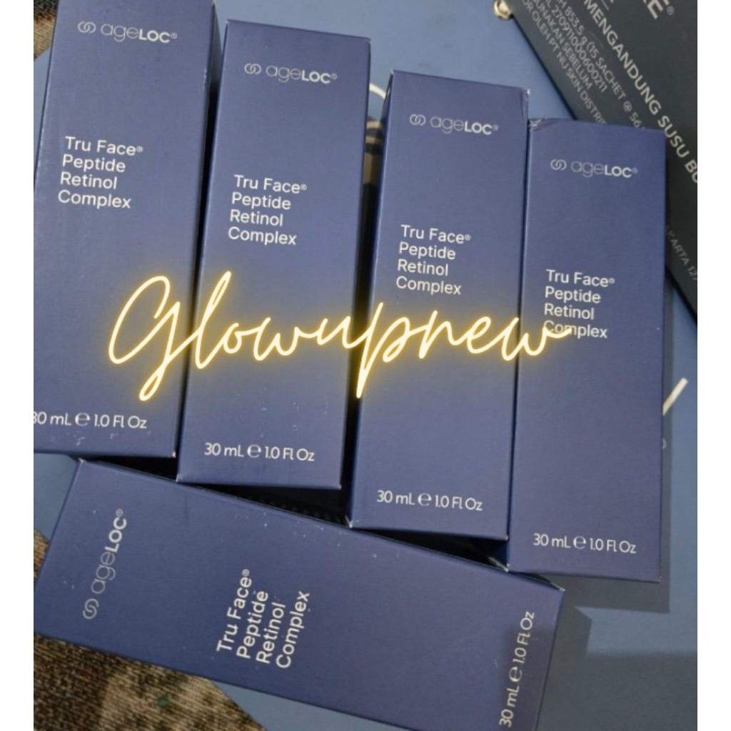 Retinol NuSkin® BOTOL PUMP (BUKAN REFIL) Ed 10/2026 Tru Face® Peptide Retinol Complex NuSkin®