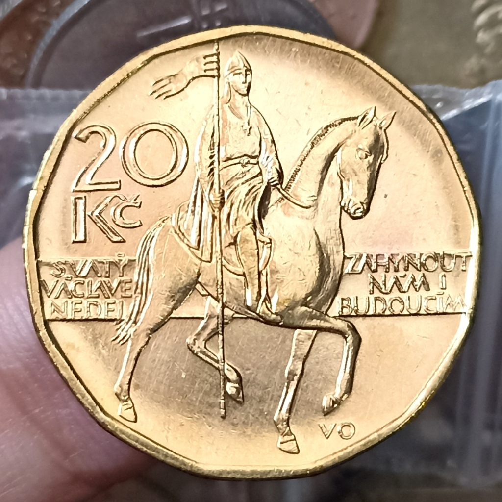 Koin Asing Ceko / Czech Republic 20 Korun