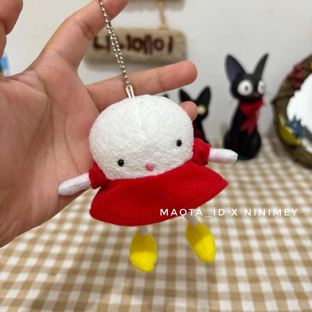 Keychain Plush Princess Egg / Ganci Princess Egg Studio Ghibli