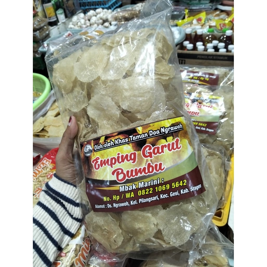 SPESIAL  EMPING GARUT ORGANIK MENTAH 500gram