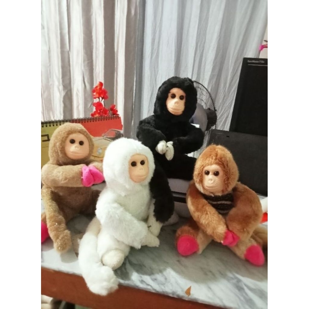boneka monyet boneka jadul