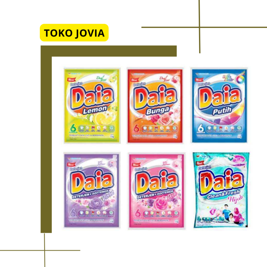 Daia Renceng Deterjen Bubuk