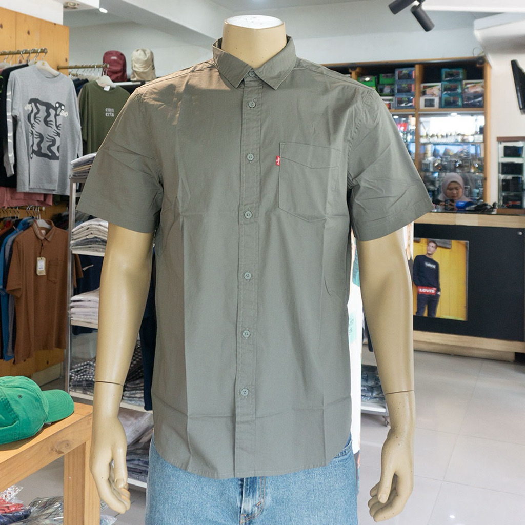 kemeja lengan pendek levis standard fit 0353