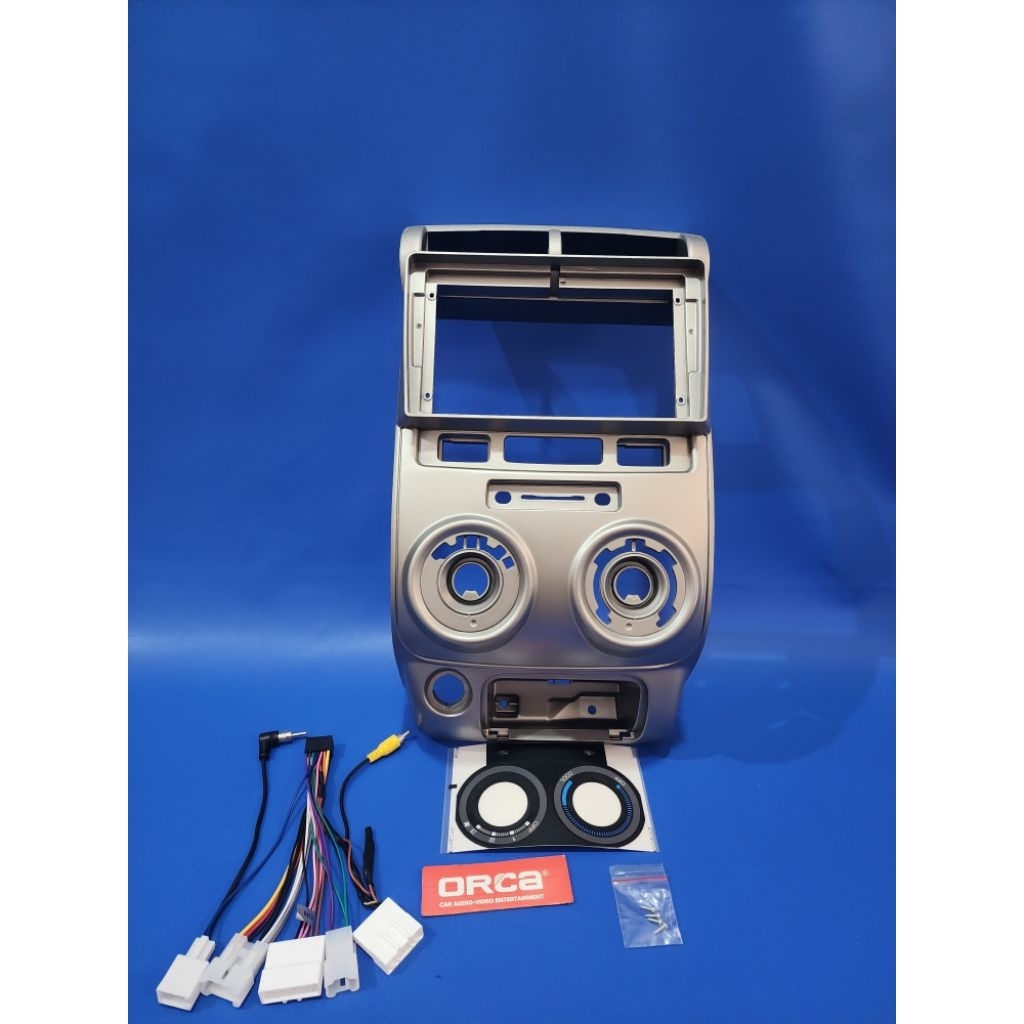 Frame head unit android 9 inch mobil avanza xenia vvti 2004-2010 free baut frame head unit