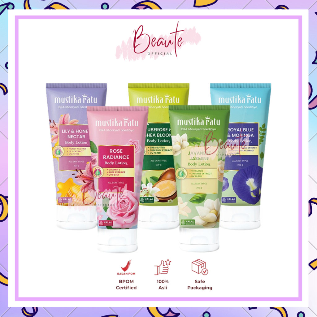 Mustika Ratu Body Lotion Series