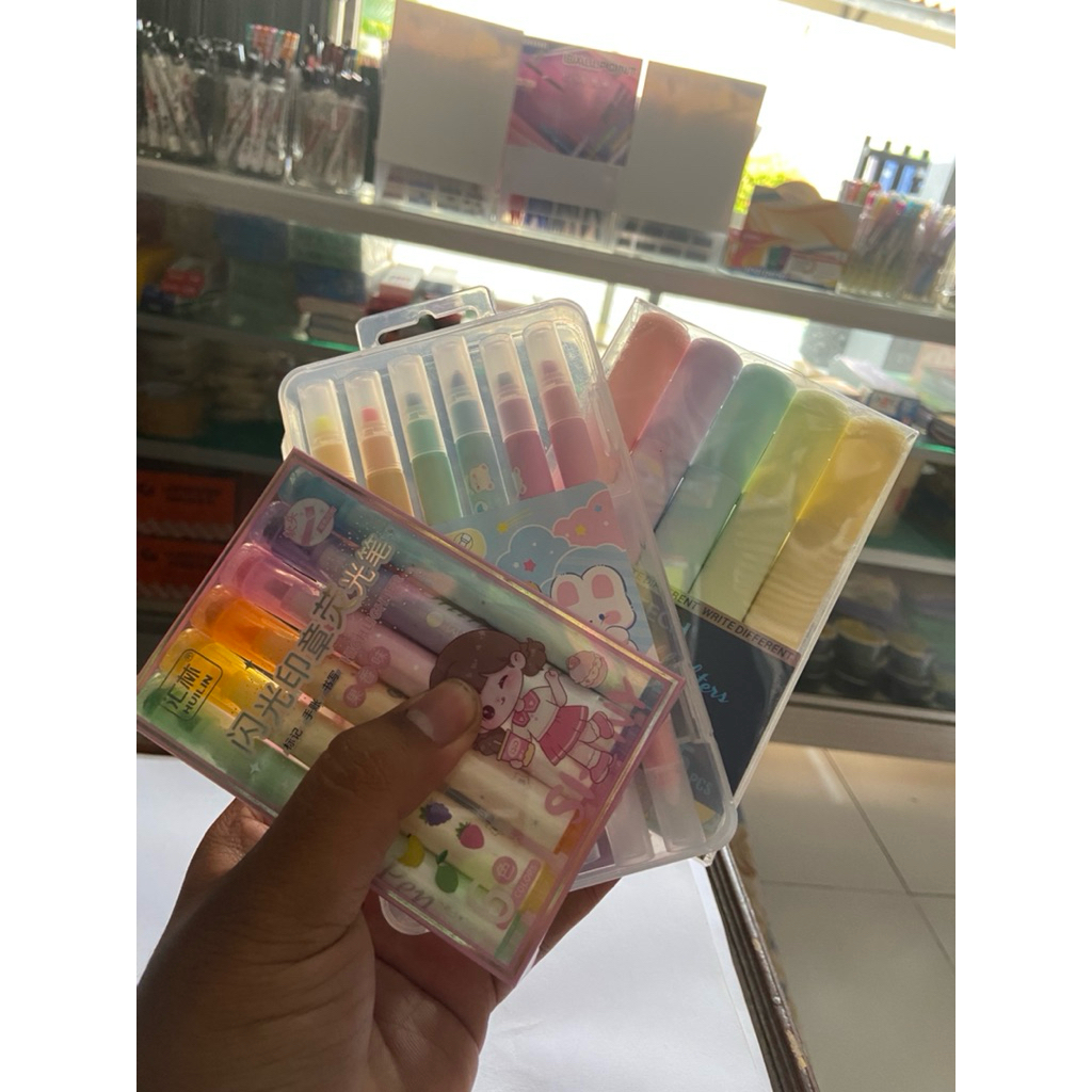 Highlighter set (stabilo pastel)
