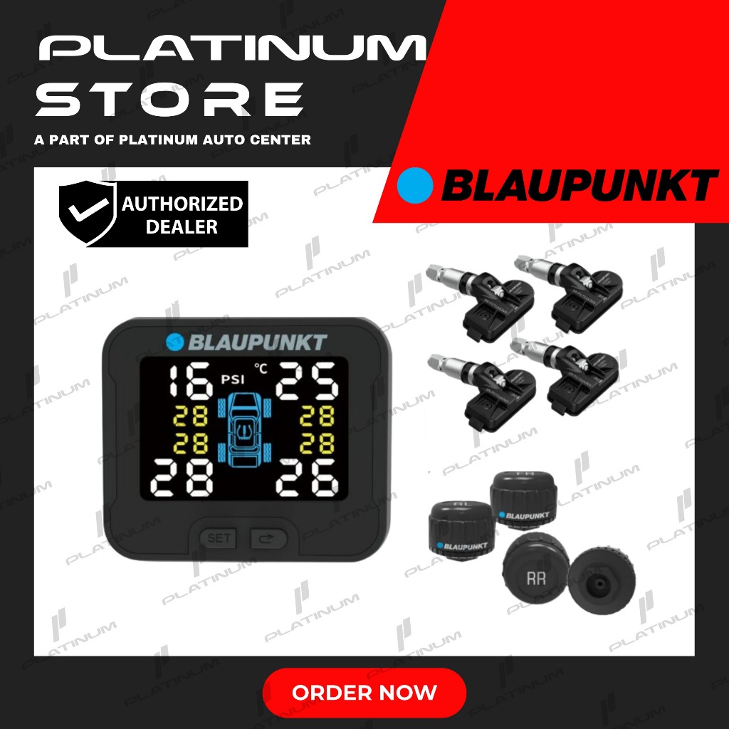 TPMS Blaupunkt 2.2 Universal – Sensor Tekanan Ban Mobil Wireless | External & Internal Sensor