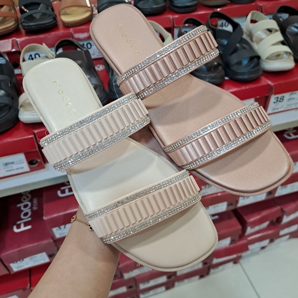 sandal teplek wanita fladeo