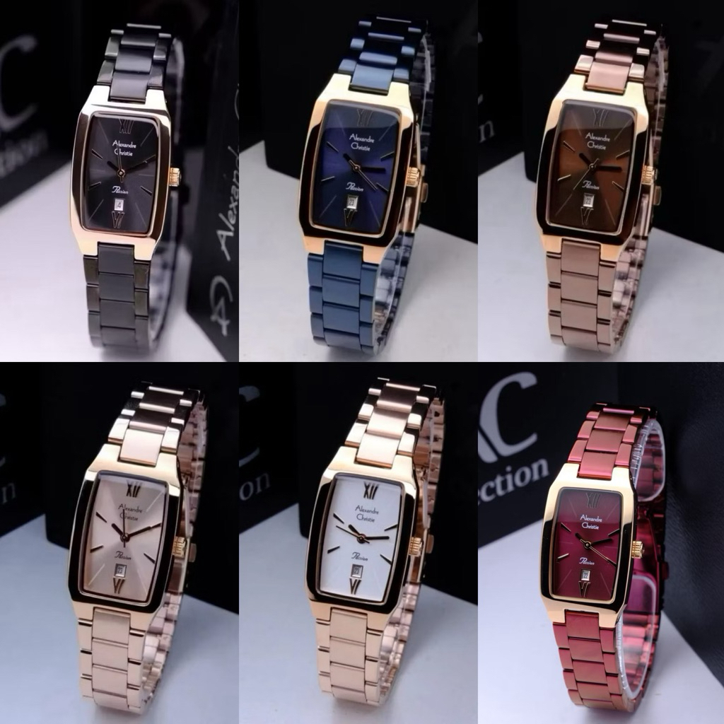TERMURAH Jam Tangan Wanita Alexandre Christie 2455 AC2455 AC 2455LD (ORIGINAL)