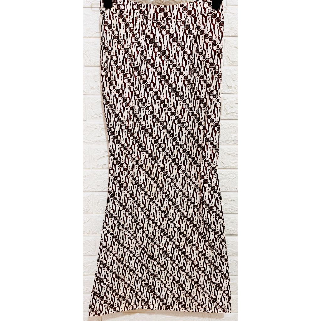 ROK PANJANG BATIK KATUN MODEL MERMAID/DUYUNG