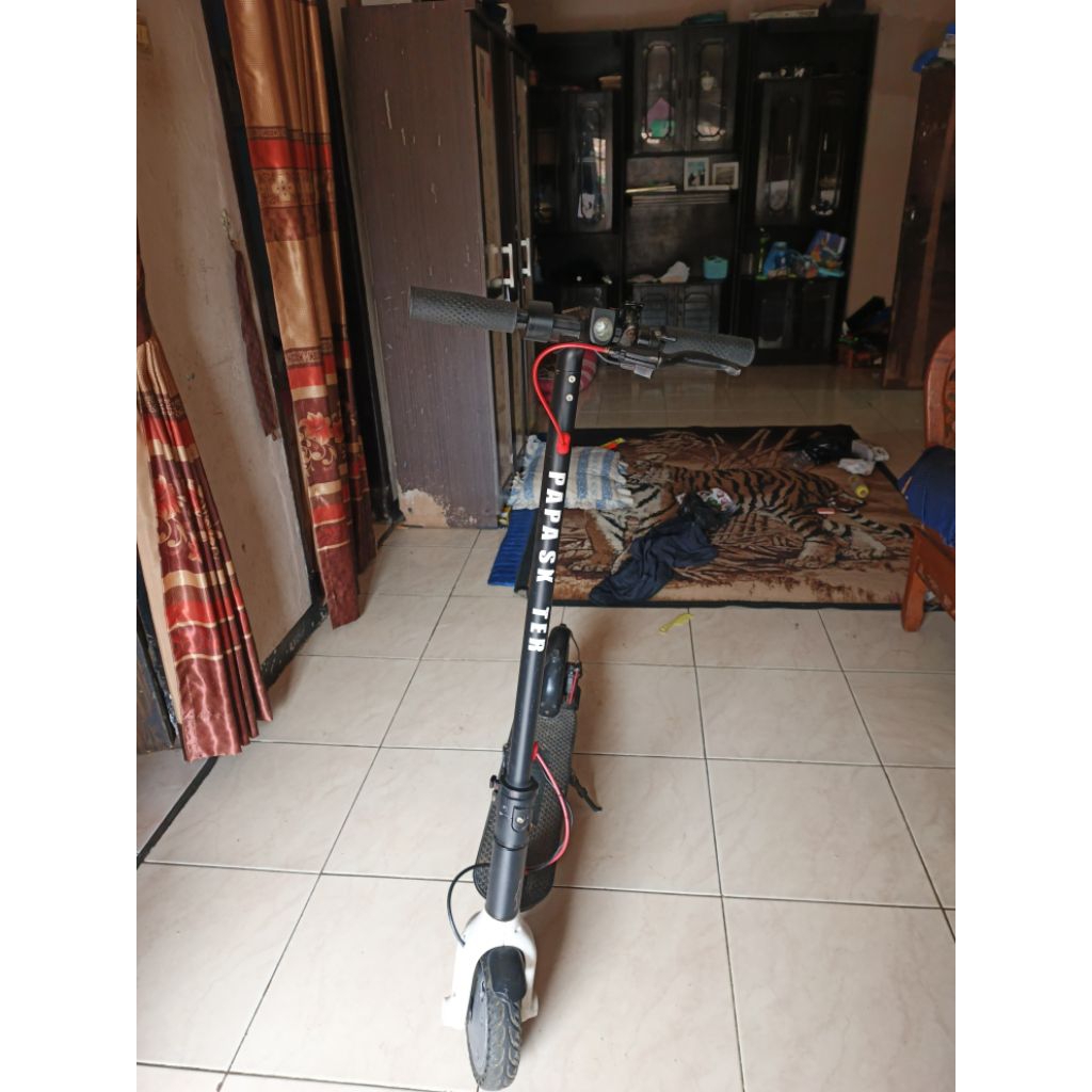 skuter listrik bekas upgrade