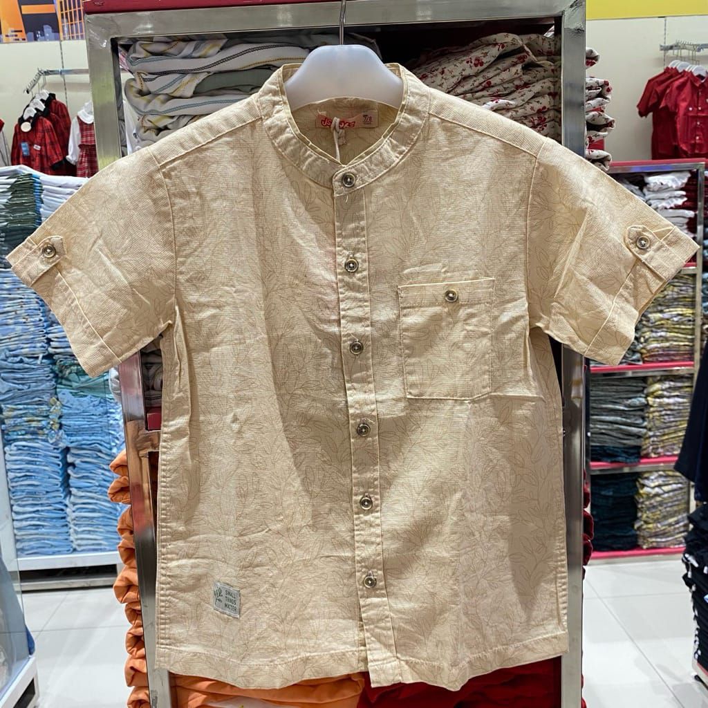 kemeja koko pendek anak laki-laki merk jsp