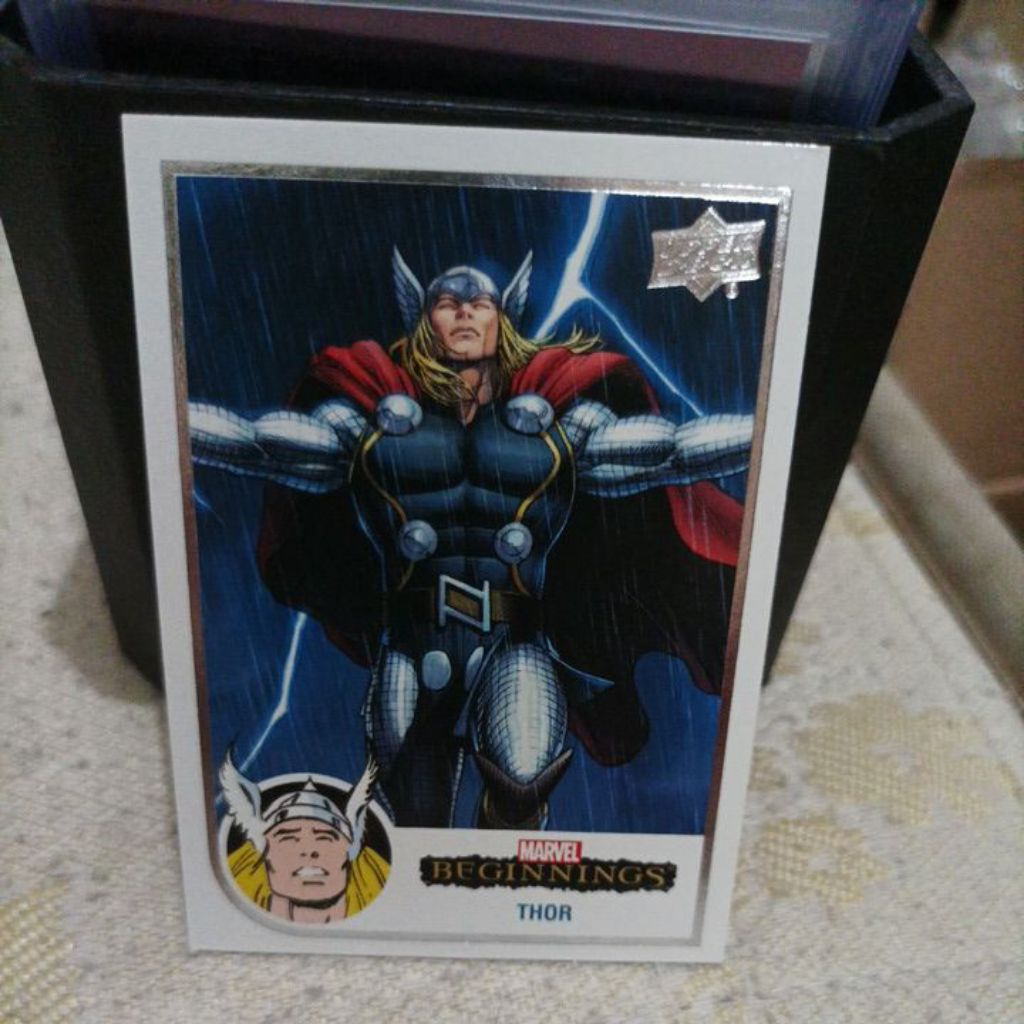 Kartu Upper Deck Marvel BEGINNINGS THOR | LIST PUTIH RARE