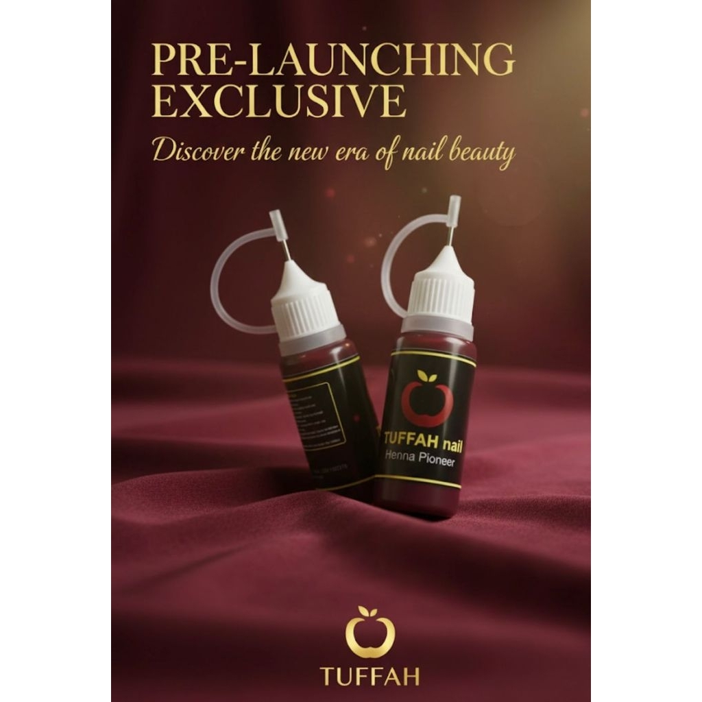 Tuffah Henna, ||Henna legendaris || Tuffah Maroon || kutek henna