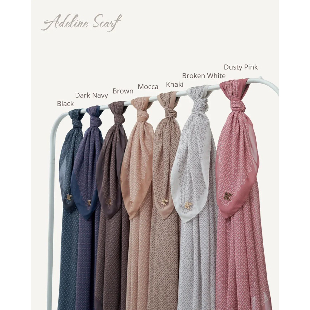 JILBAB ADELINE SCARF KORINA ORIGINAL