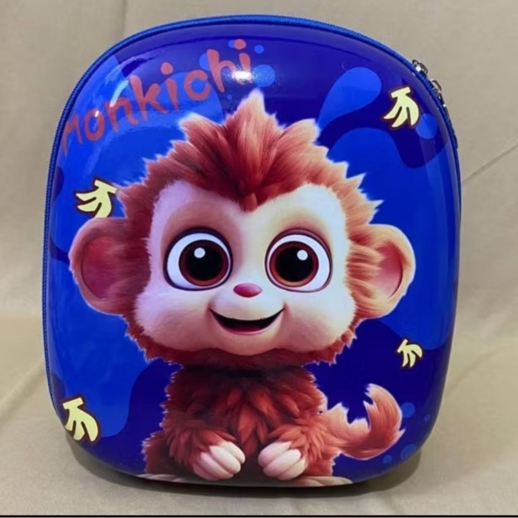 Tas ransel monkey monyet anak tas ransel anak lucu motif monyet monkey