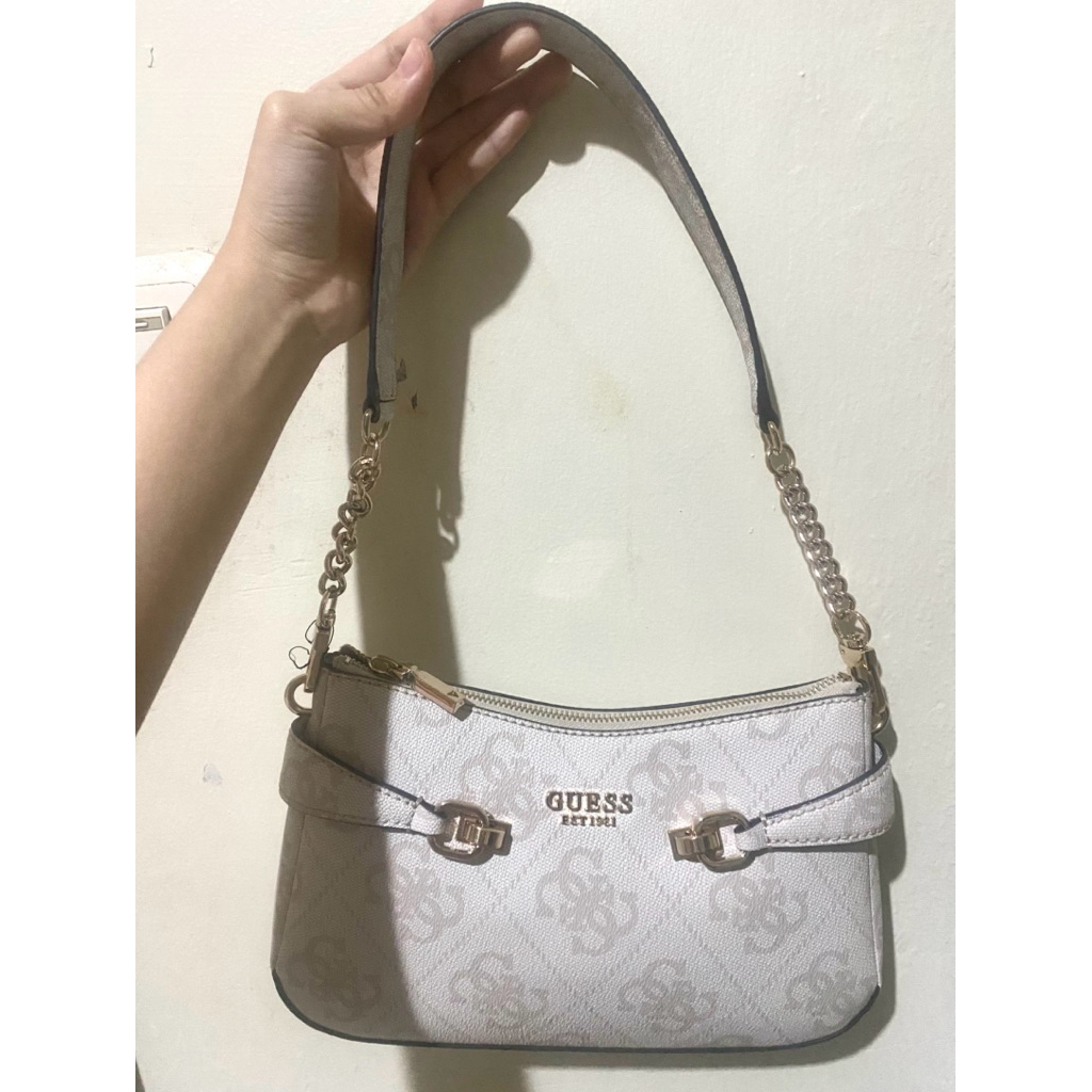 GUESS Lorelei top zip shoulder bag (ORI)