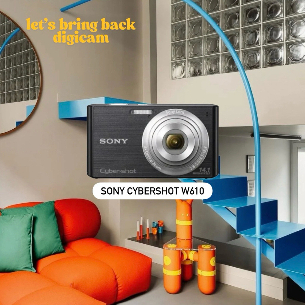 Anotherpeace Digicam Kamera Pocket Sony Cybershot W610 Normal