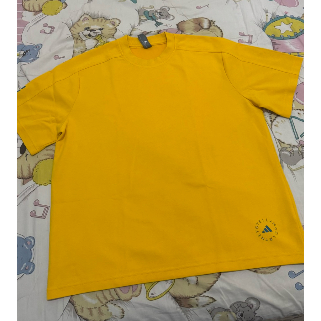 Preloved Kaos Adidas Original Kuning Kunyit Sport Unisex Fashion