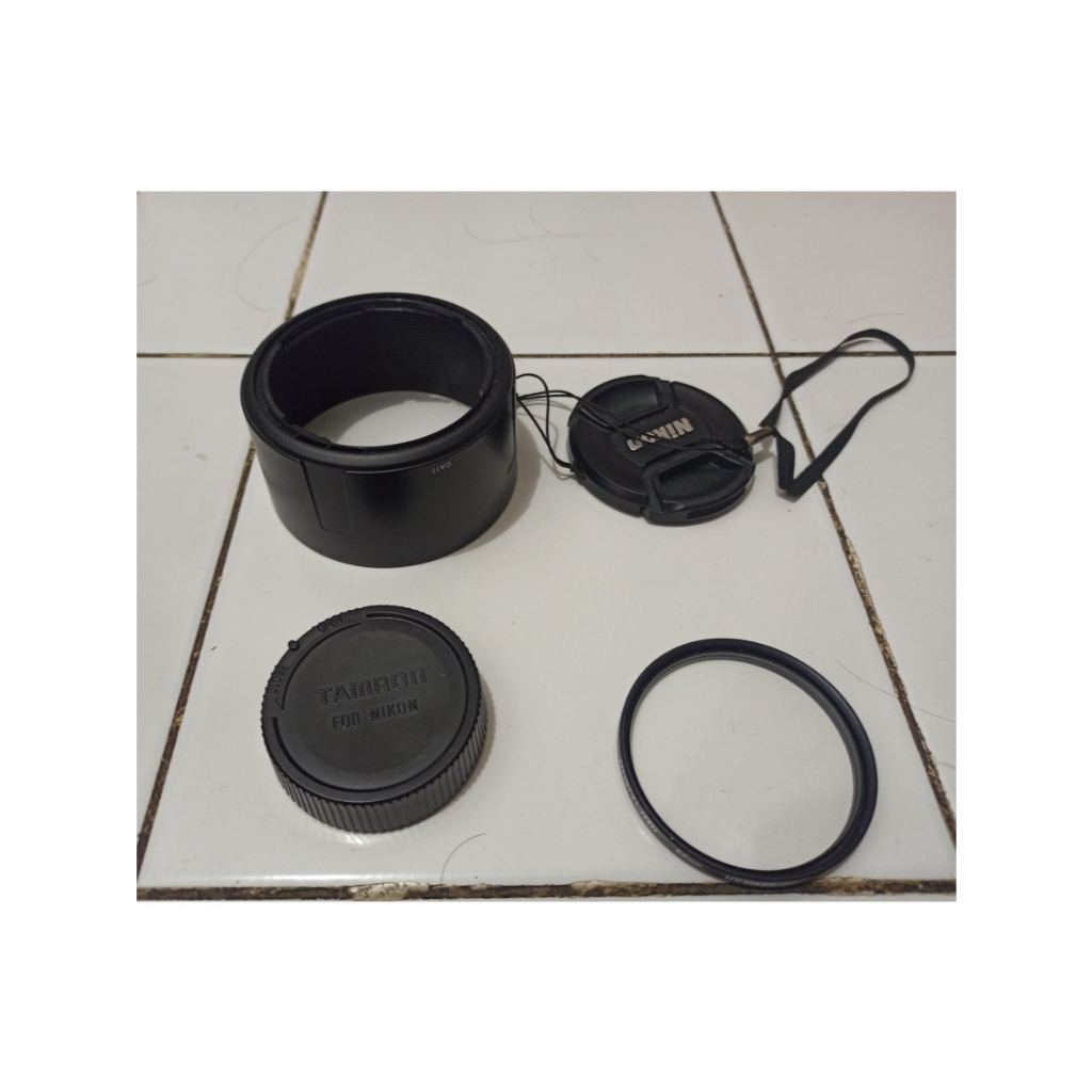 Tamron 70-300mm F/4-5.6 macro AF lens for body DLSR Nikon bekas second