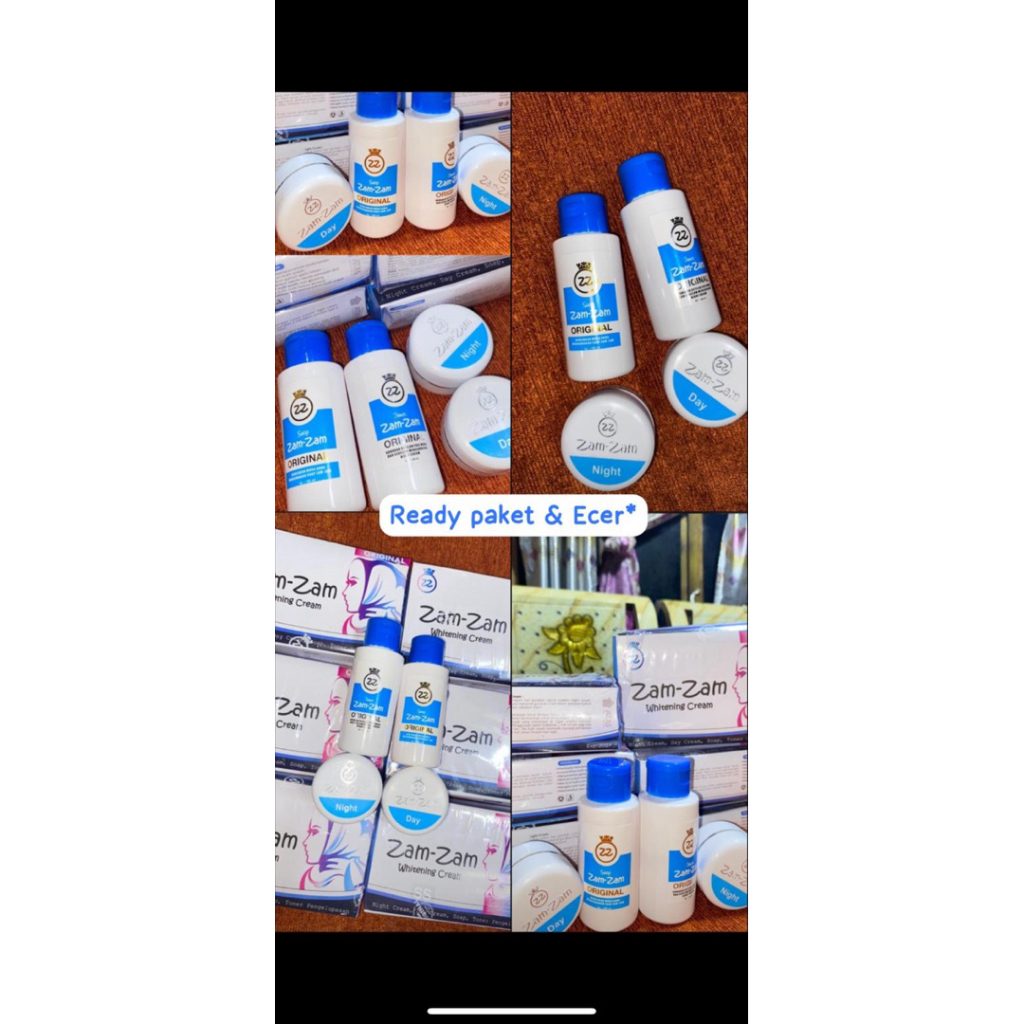 CREAM ZAMZAM ORI (100% ASLI) ZAMZAMJK FREE GIFT