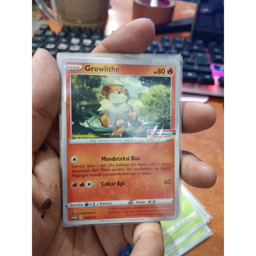 TCG CARD INDOMARET POKEMON / KARTU TCG PROMO INDOMARET