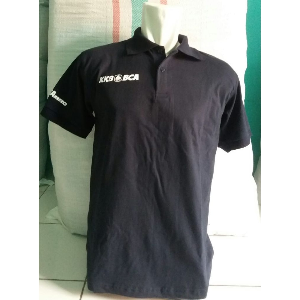 Kaos Kerah Polo/Lacoste Bordir Premium Custom