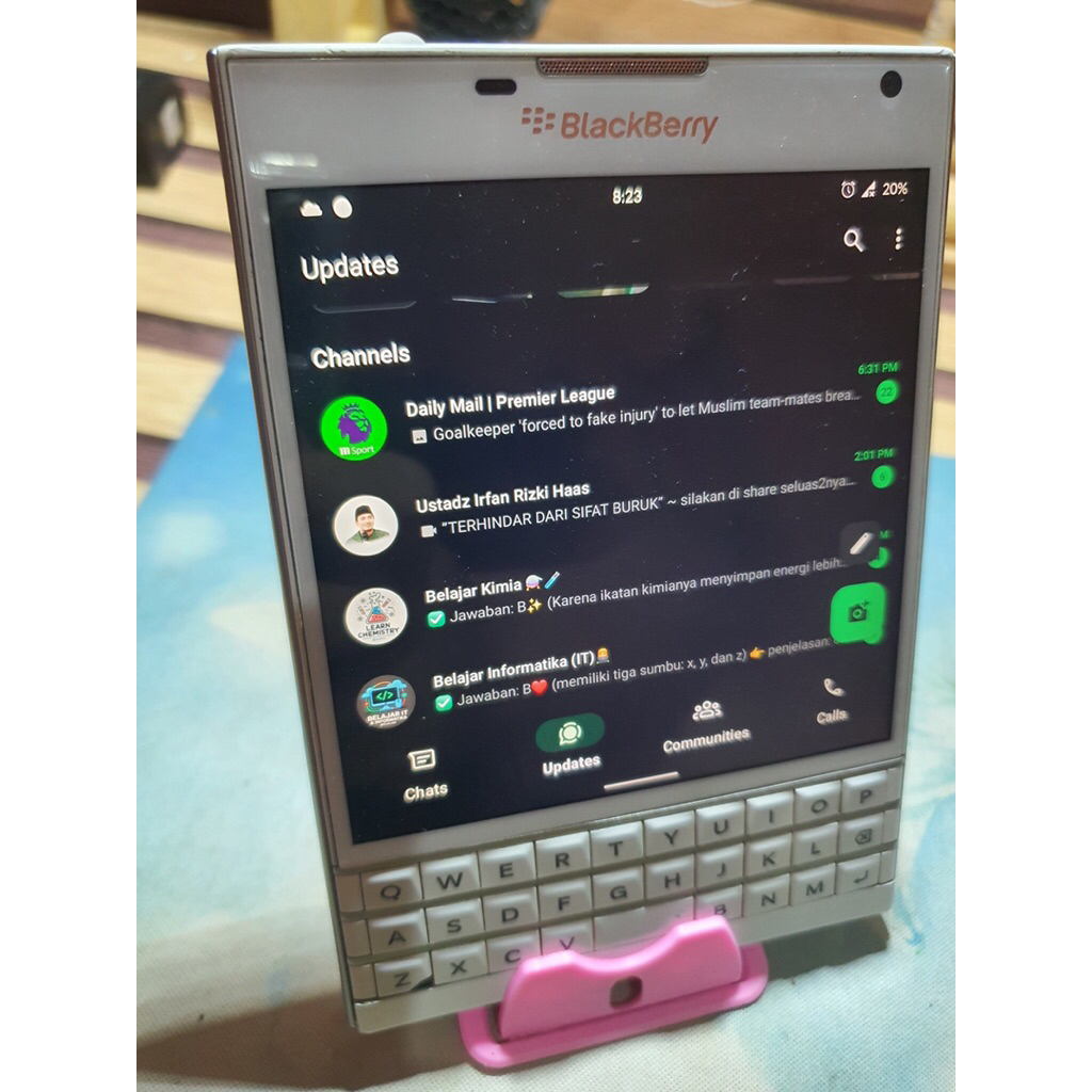 blackberry q30 passport android 11