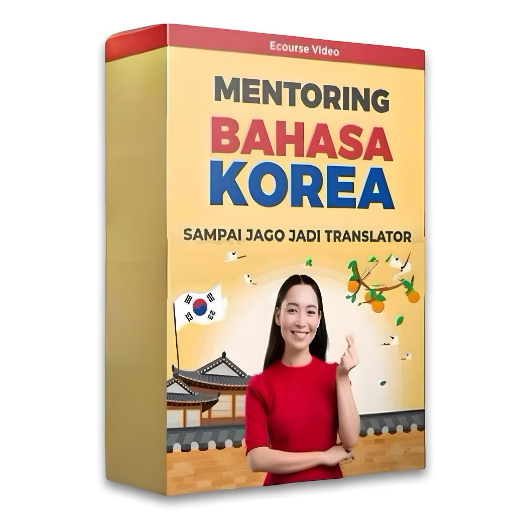BAHASA KOREA KILAT - Lancar Bahasa Korea hingga Jadi Translator Penerjemah Handal Materi Video Pembe