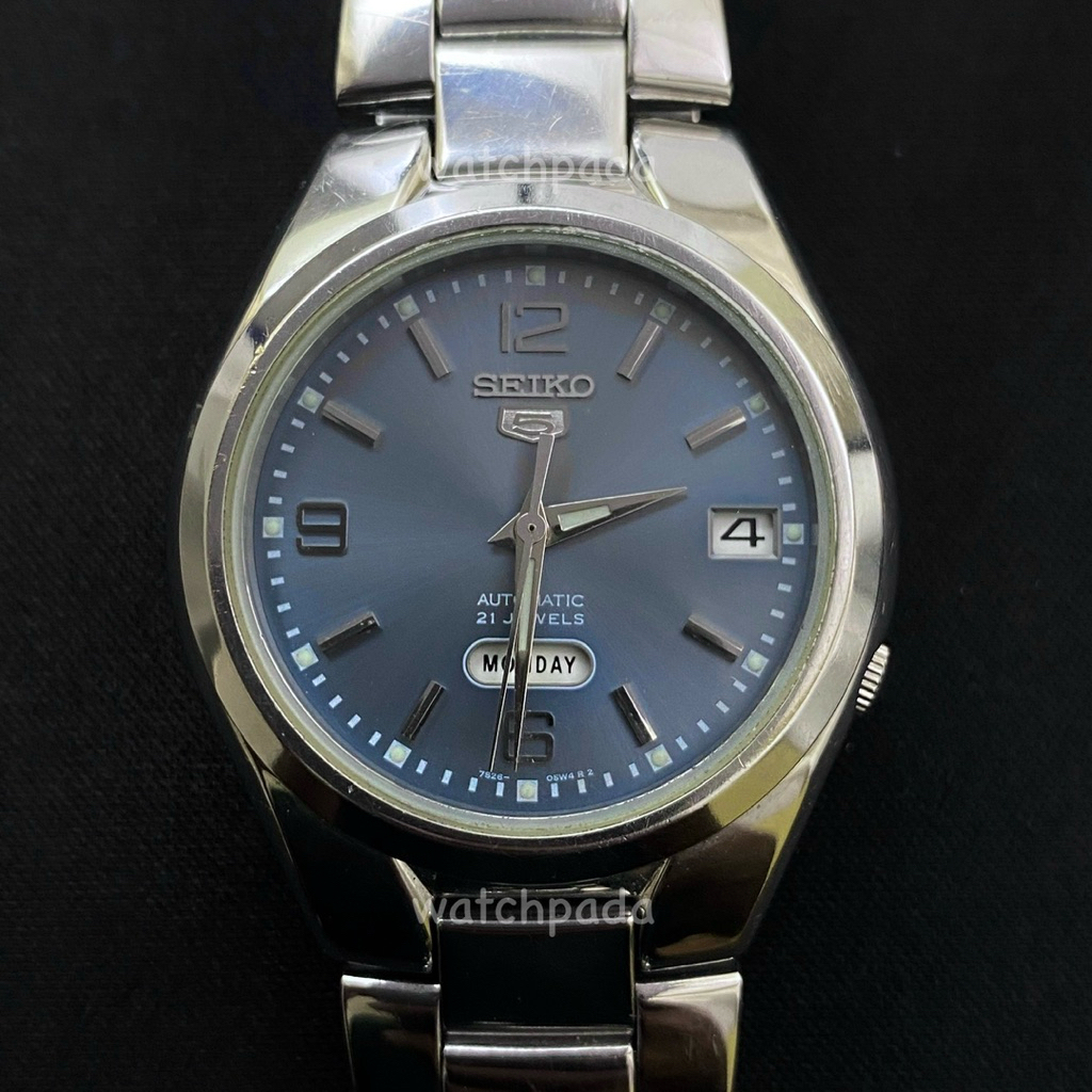 Seiko 5 Automatic SNK621K1 ice blue dial