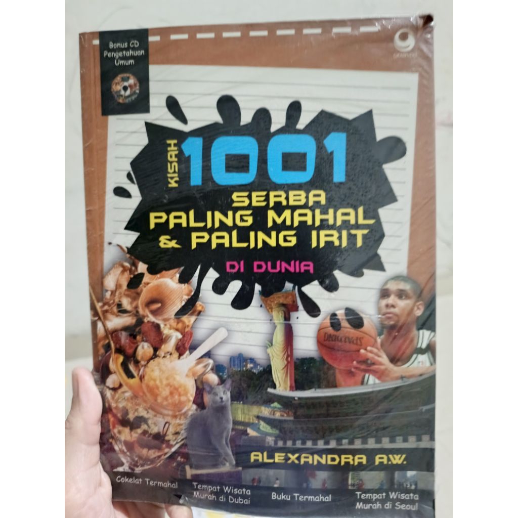 buku pengetahuan kisah 1001 serba paling mahal dan paling irit di dunia