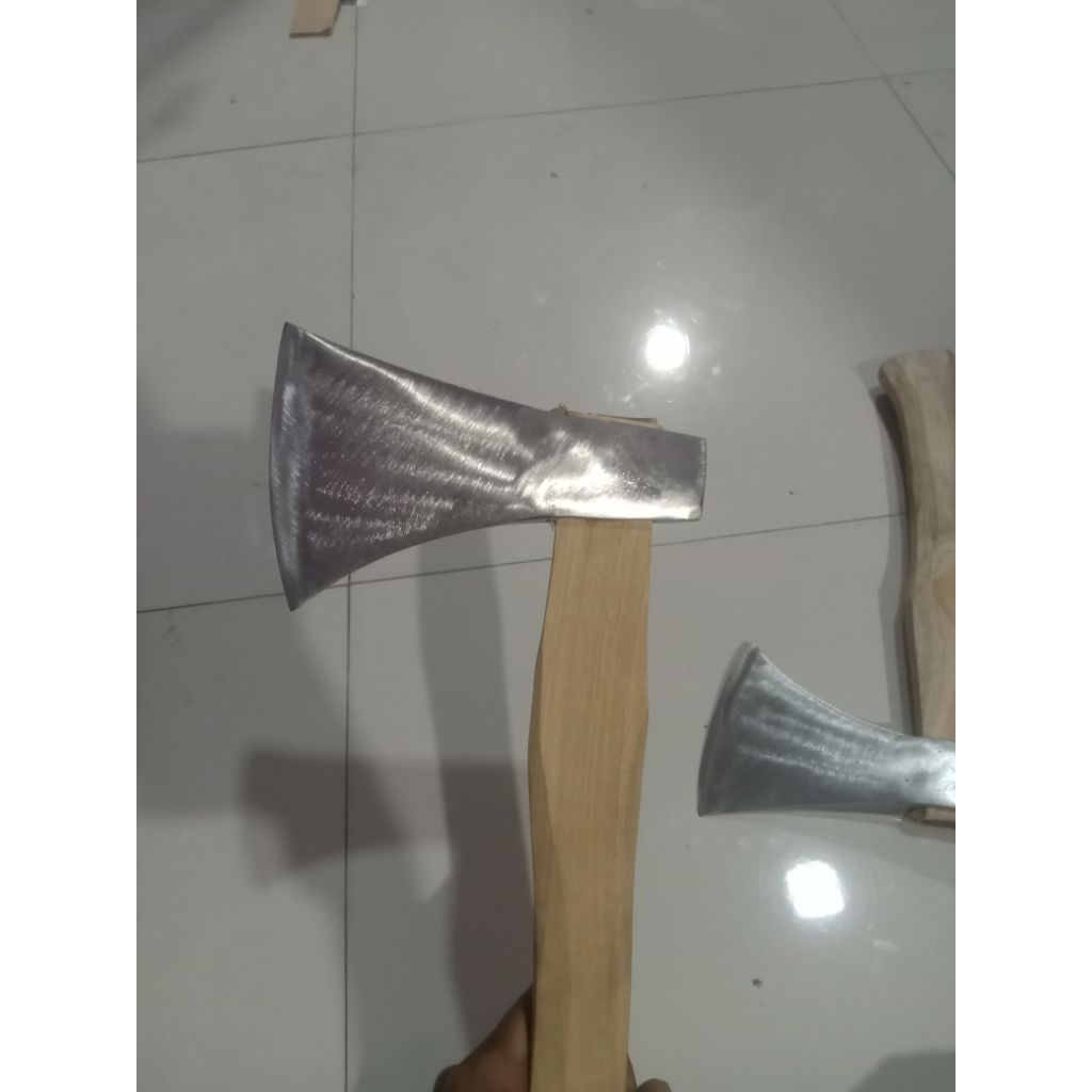 perlengkapan perkebunan kapak asli baja