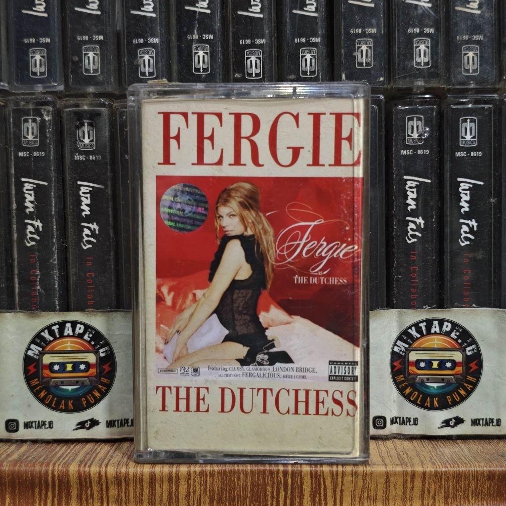 Kaset - The Dutchess - Fergie - Kaset Pita - Radio Tape - Radio - Pemutar Kaset - Retro - Classic - 