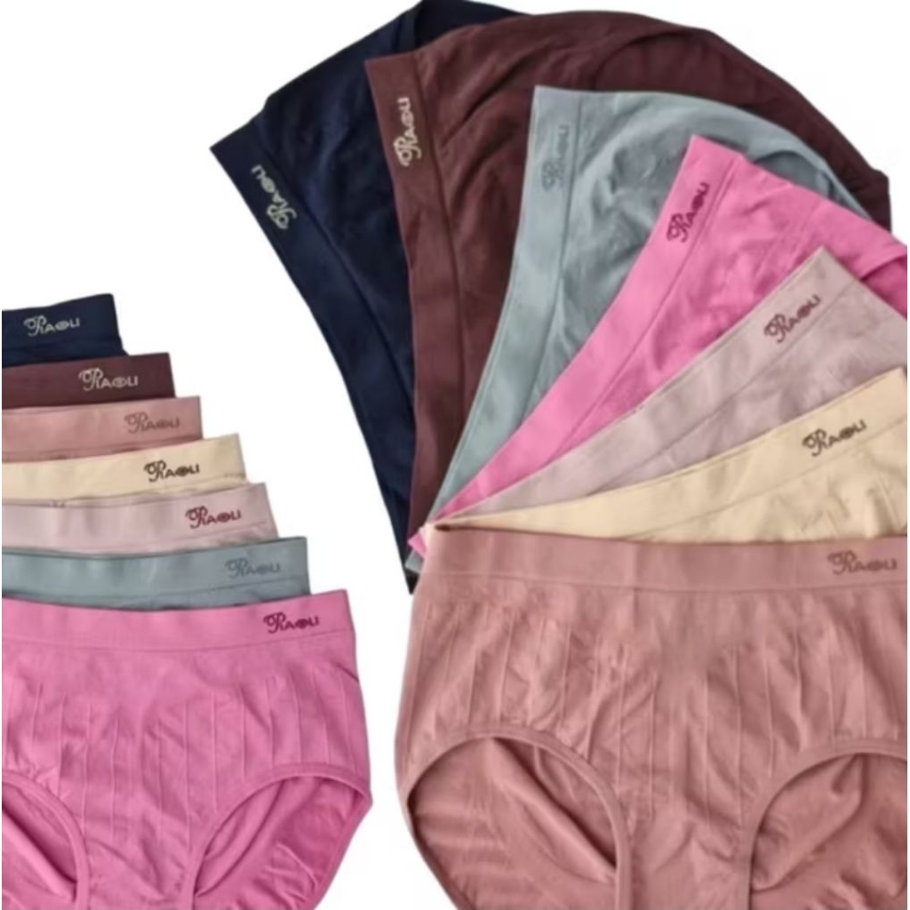 CD RAJUT PIAOLI ORIGINAL CELANA DALAM WANITA RAJUT TANPA JAHITAN SAMPING