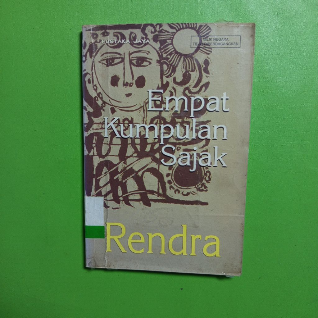 Buku Puisi Empat Kumpulan Sajak (Original) - WS Rendra