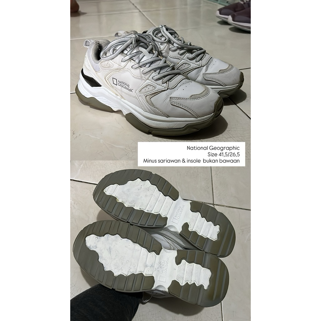 sepatu National Geographic Size 41,5/26,5