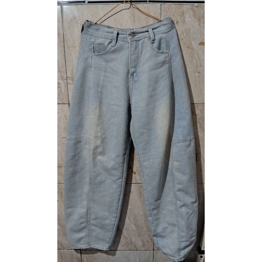 Preloved Barrel Pants Jeans