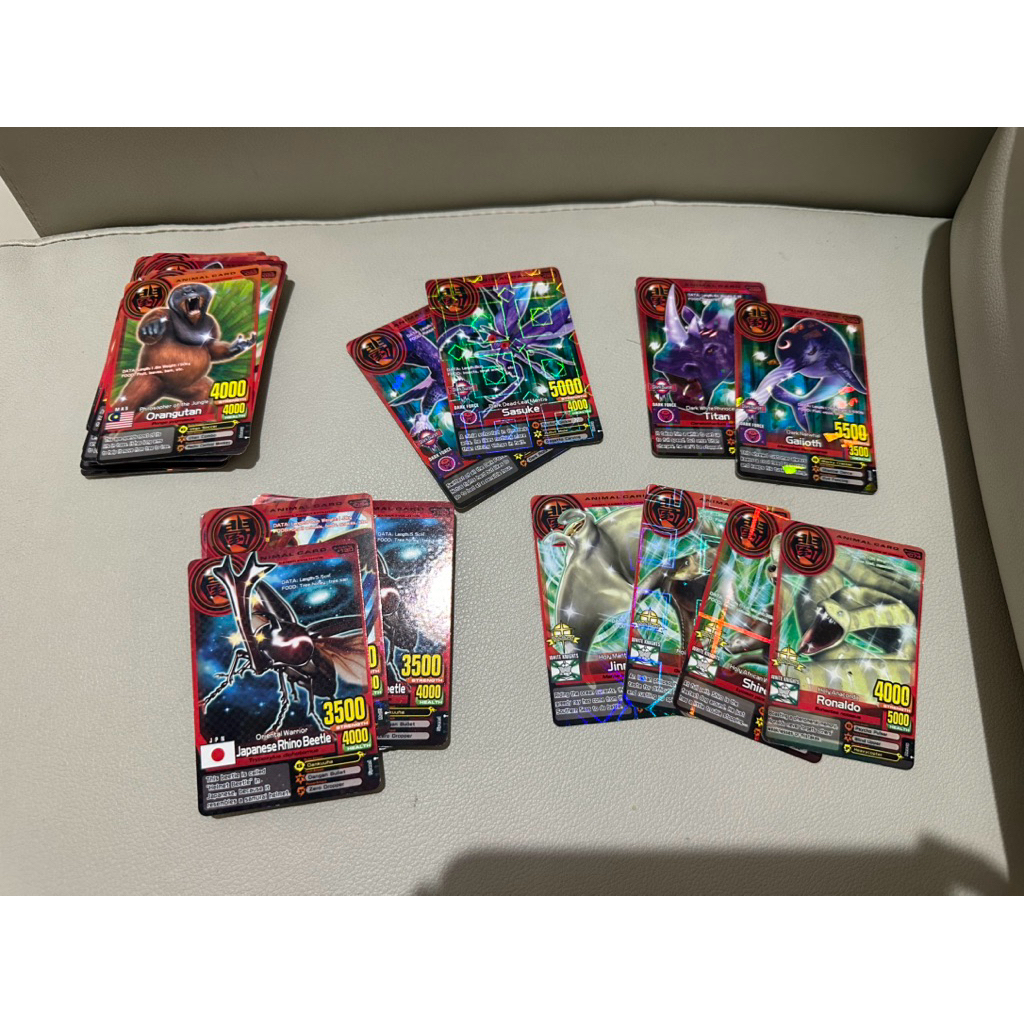 KARTU ANIMAL KAISER TERMURAH ORI MESIN 100% COMMON CARDS BERBONUS