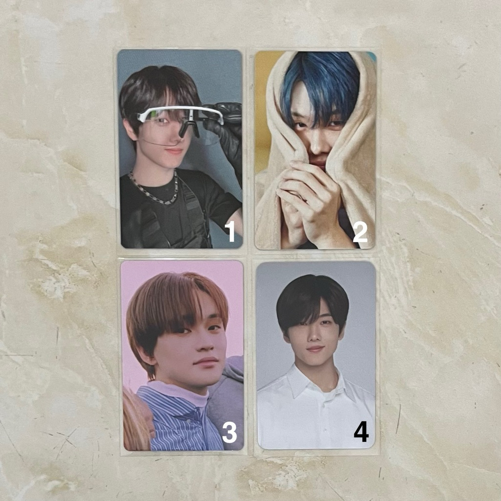 [ SALE ] Ready Stock PC Photocard AAB NCT Dream Zhong Chenle Park Jisung Zone POB Ktown Yes24 Dreamz