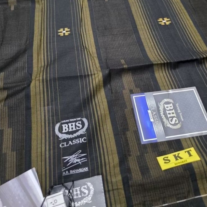 Sarung BHS Classic SKT TANDA TANGAN (TTD) DGP, TKB, DGW GOLD/ Silver /Bronze/ Setanggi