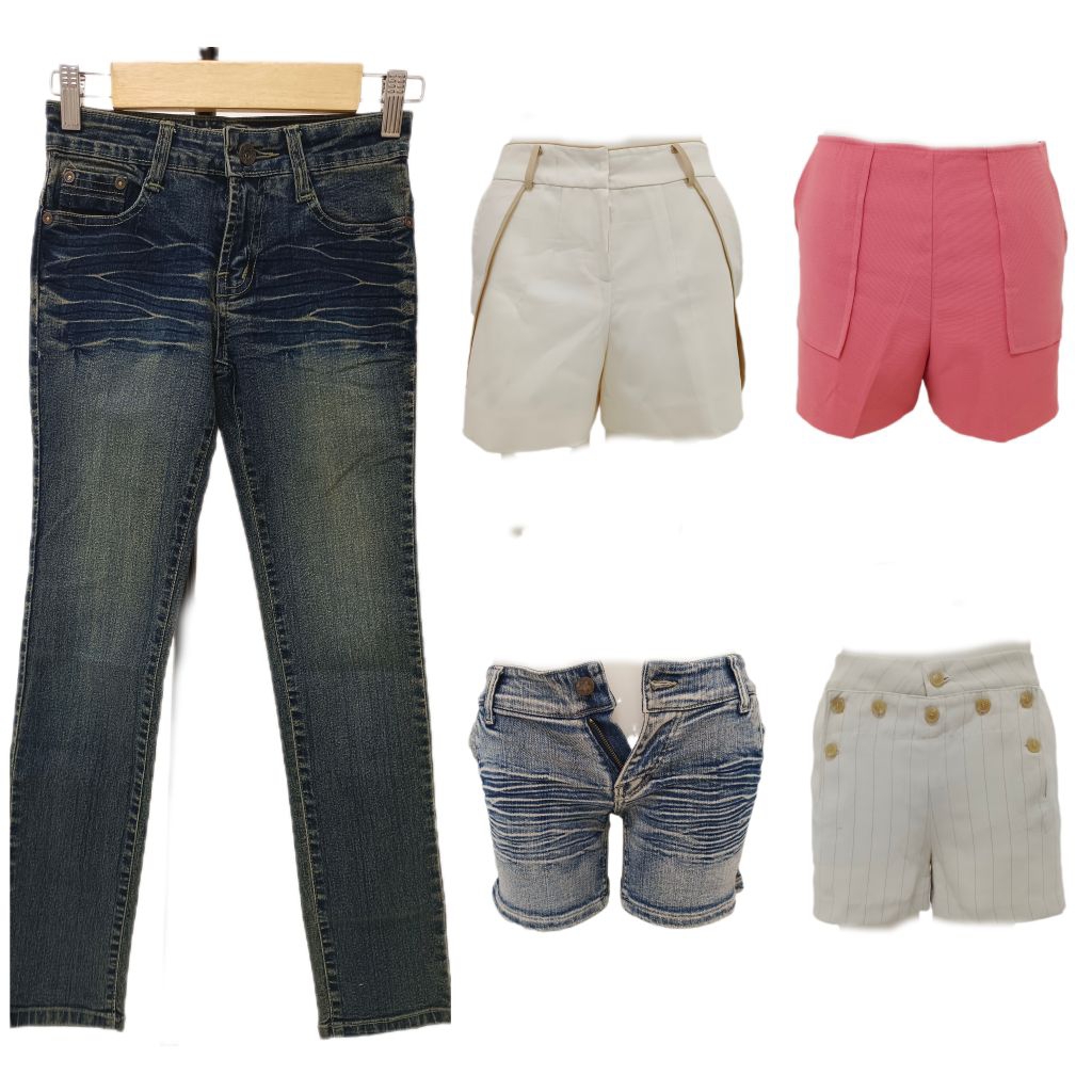 Celana Pendek Wanita/ Celana Pendek Jeans / Hot Pants Wanita / Hot Pants Kain
