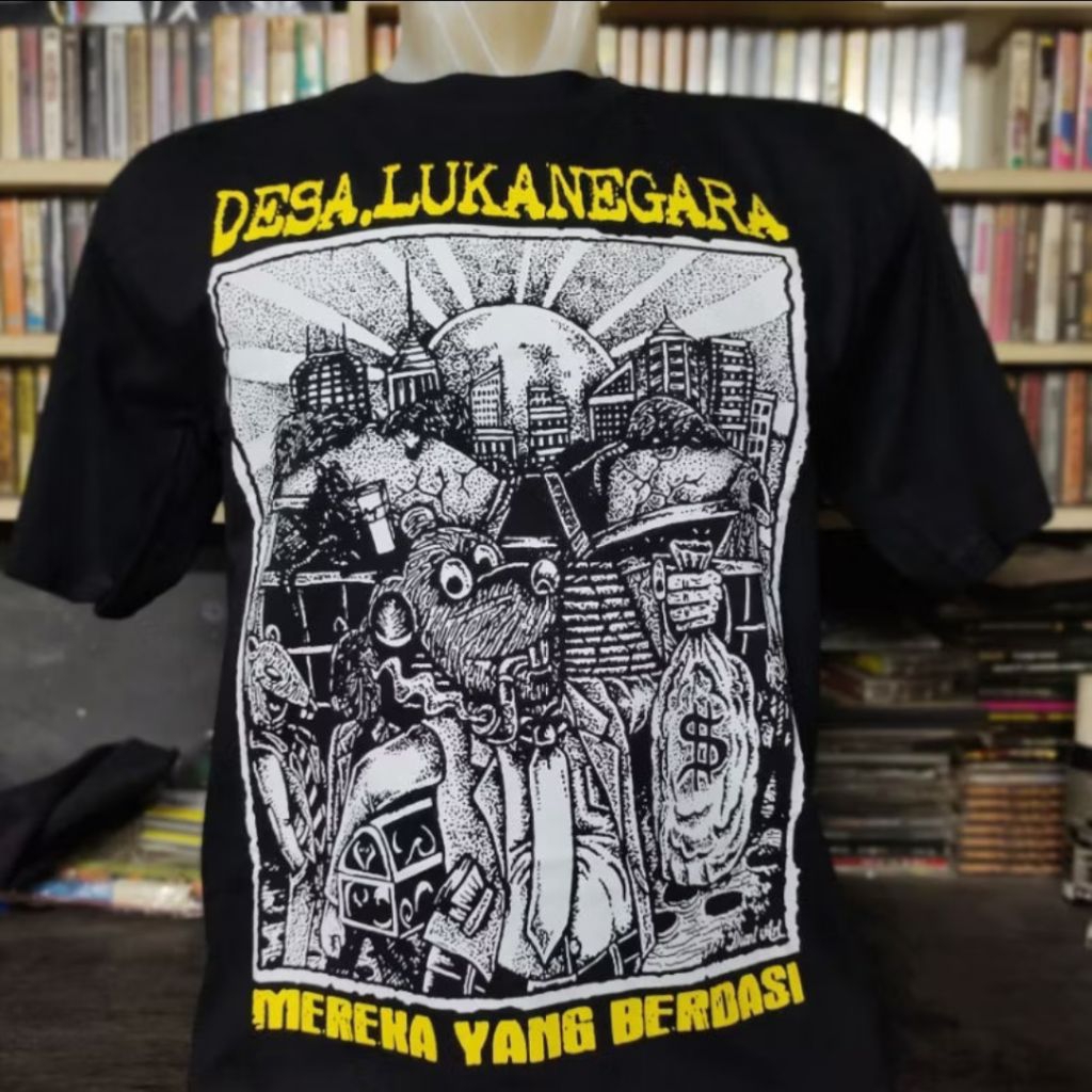 Kaos Band Desa Lukanegara | Kaos Musik | Kaos Band | Kaos Punk | Kaos Rock
